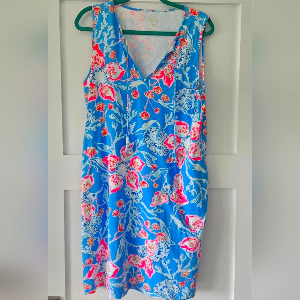 LILLY PULITZER JOHANA SLEEVELESS COVERUP NWOT Size:L